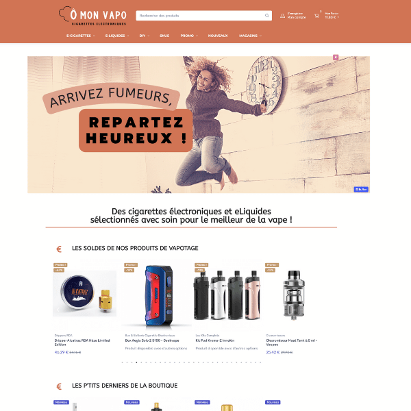 SITE INTERNET OMONVAPO.FR
