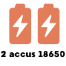 GEEKVAPE AEGIS LEGEND 3 DOUBLE ACCUS 18650 GEEKVAPE AEGIS LEGEND 3 DOUBLE ACCUS 18650