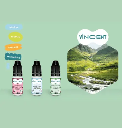 E-LIQUIDE VINCENT VDLV AROMES NATURELS