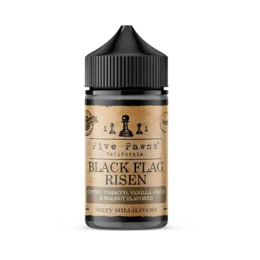 [EL-FIVE-PAWNS-BLACK-FLAG-RISEN-50ML] E-Liquide Black Flag Risen 50 ml - Five Pawns