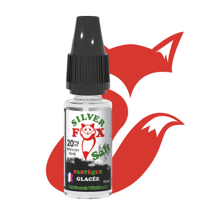 E-LIQUIDE PASTEQUE SILVER FOX SELS DE NICOTINE