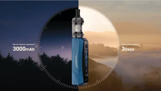 VAPORESSO GTX ONE PRO AUTONOMIE VAPORESSO GTX ONE PRO AUTONOMIE