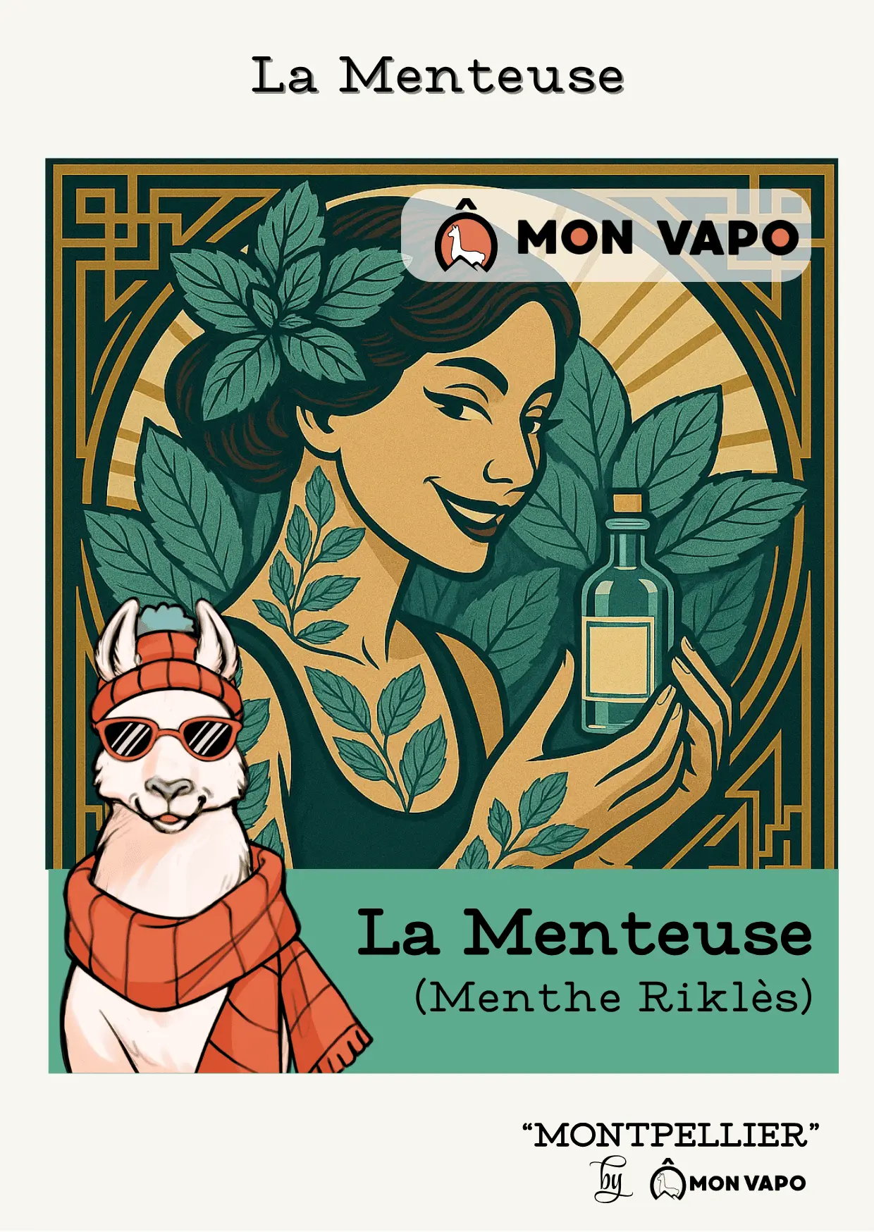 E-LIQUIDE MONTPELLIER LA MENTEUSE O MON VAPO VRAC